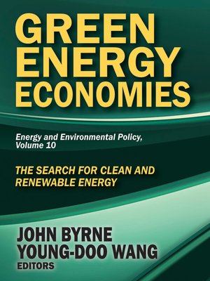 cover image of Green Energy Economies